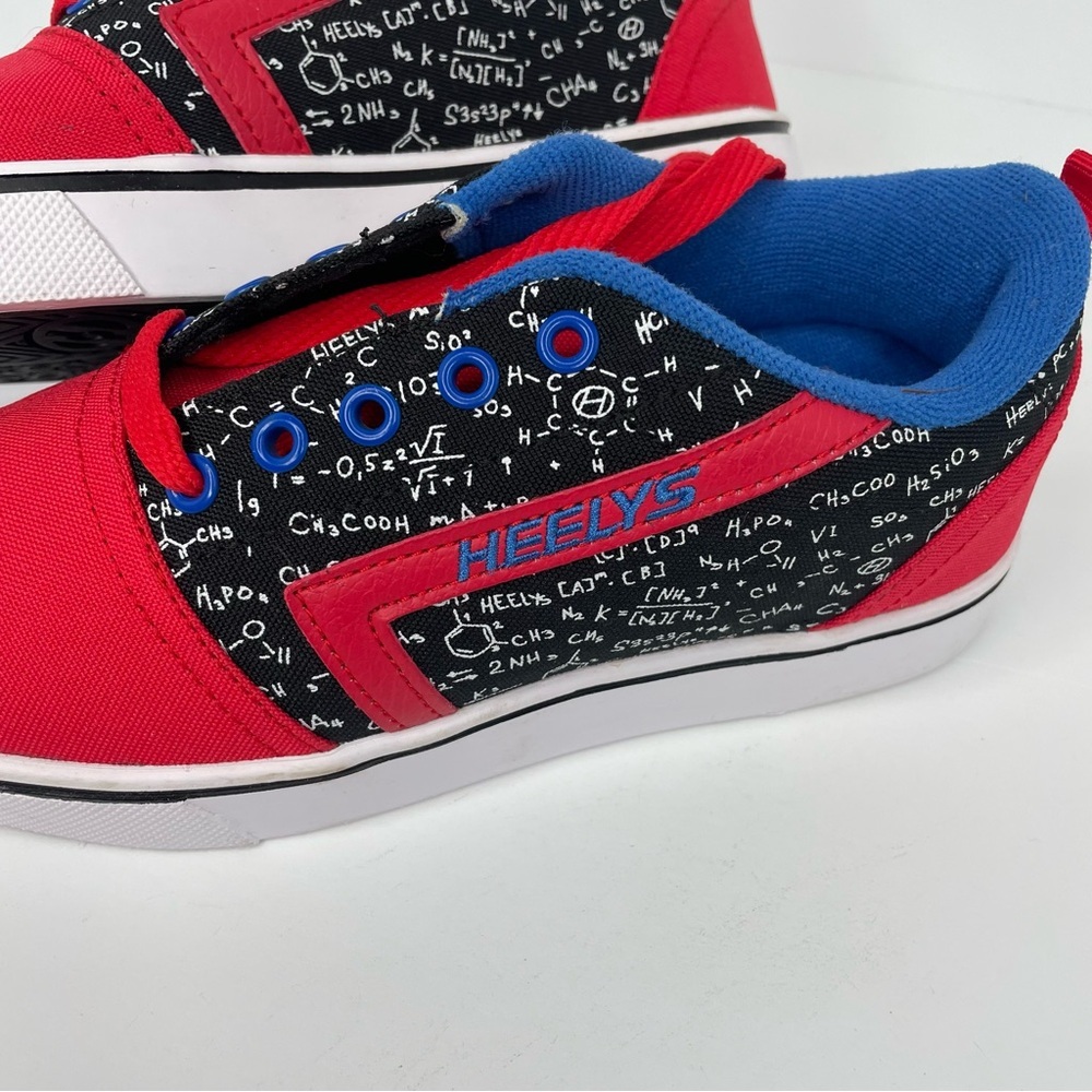 Heelys YTH4 Gr8 Pro Prints Chemistry No Wheels Missing Plug Shoes NWOT - Picture 4 of 10